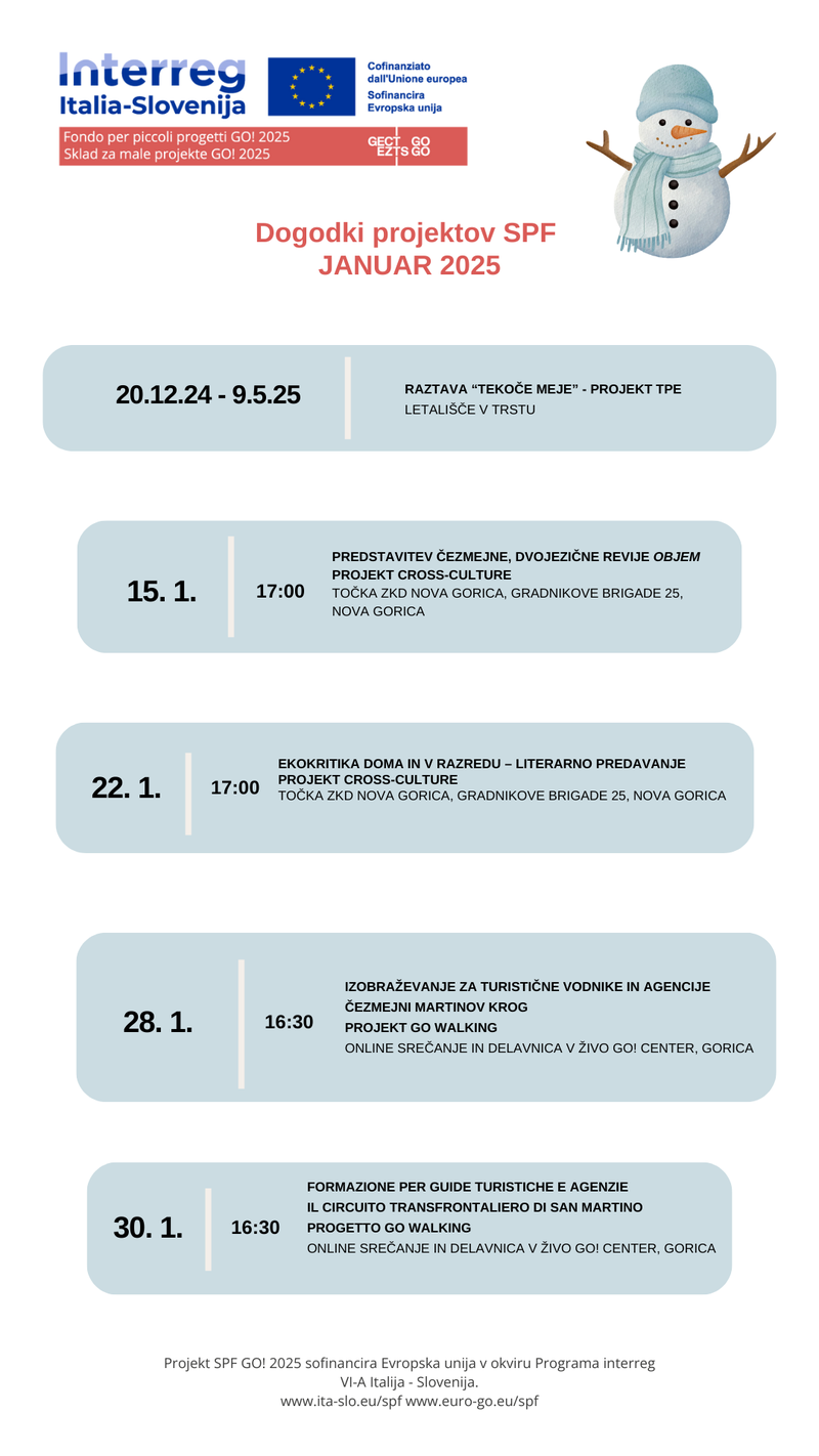 spf dogodki januar 2025