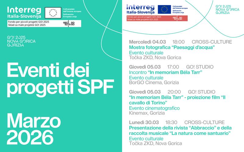 Eventi SPF marzo 2026