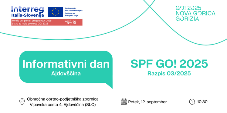 Info Day Terzo Bando Ajdovščina