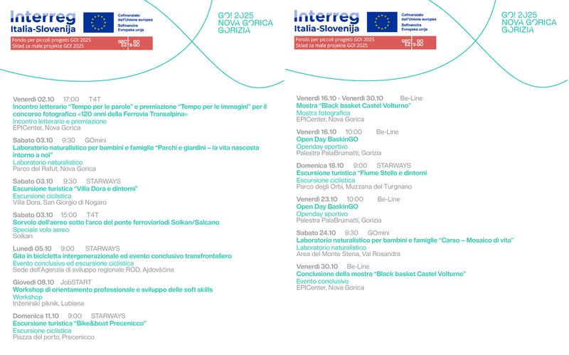 eventi spf ottobre 2026