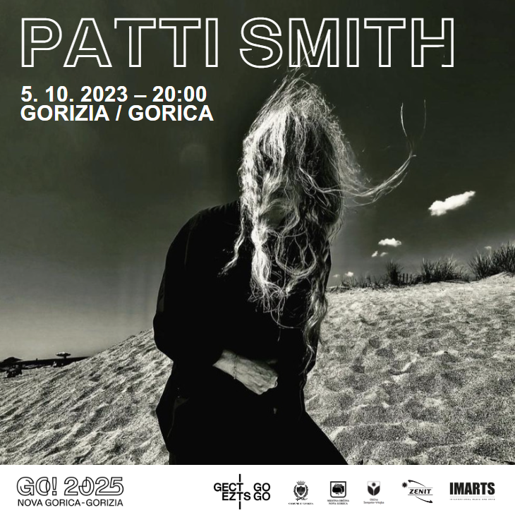 The legendary Patti Smith at Casa Rossa in October for a GO! 2025