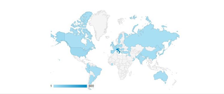 mappa accessi sito